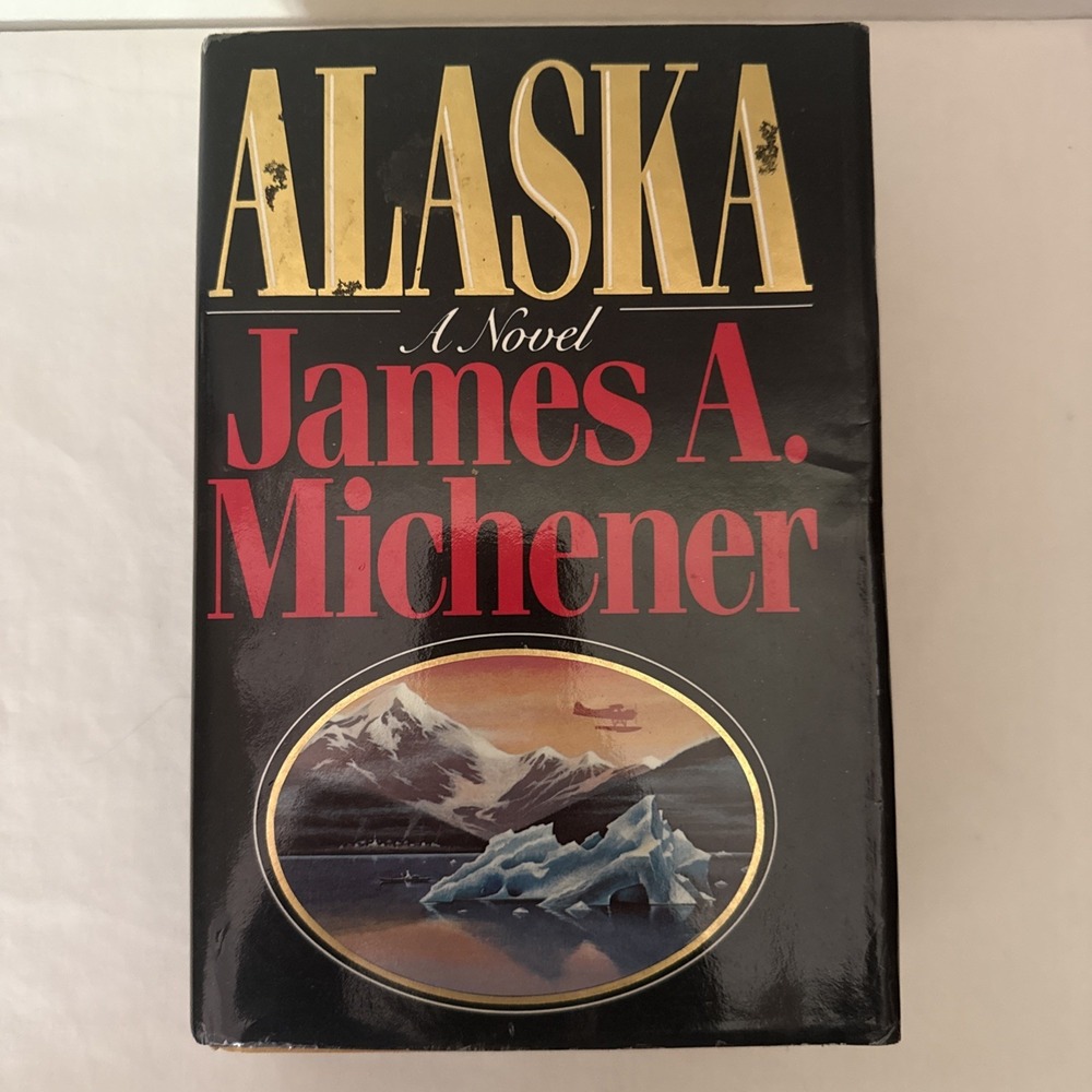 Alaska James A. Michener 1988 1st Edition 2nd Printing Hardcover VG+/EX